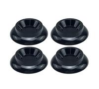 Lot de 4 protections de sol antidérapantes et anti-bruit pour pieds de piano - Coussinets de charge ronds - Accessoire d'équipement scolaire de musique