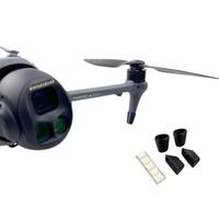 Lot de 4 protections de train d'atterrissage pour DJI Mavic 4 Pro - Empêche l'usure du bas et la déchirure - Support de support pour extension de train d'atterrissage - Accessoires Mavic 4 Pro