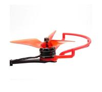 Lot de 4 Protections d'hélice de 5 Pouces, Anneaux de Protection de Lame, Protections Anti-Collision adaptées au Cadre du Drone de Course FPV QAV210/250(Red 8pcs)