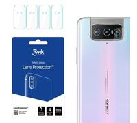 Lot de 4 protections d'objectif 3MK Asus Zenfone 7 Pro - transparent - TU
