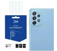 Lot de 4 protections d'objectif 3MK Samsung Galaxy A72 4G - transparent - TU