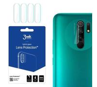 Lot de 4 protections d'objectif 3MK Xiaomi Redmi 9 - bleu transparent - TU