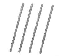 Lot de 4 protections en silicone résistantes à la chaleur pour grilles de four et appareils de cuisine pour protéger les mains des brûlures pendant la cuisson (gris)