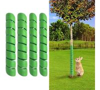 Lot de 4 protections en spirale pour tronc d'arbre - Pour jeunes arbres - 39,7 cm - Protection contre les dommages causés par les cerfs, lapins, tondeuses
