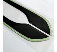 Lot de 4 protections lumineuses pour poignée de porte de voiture - Autocollants en résine anti-rayures pour modèle 3 et modèle Y (2019-2022), PET + époxy