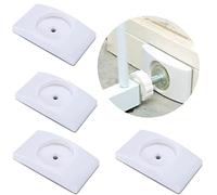 Lot de 4 protections murales pour barrière d'escalier pour bébé, animal domestique, escalier, porte, surface murale
