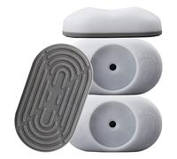 Lot de 4 protections murales pour portail de bébé, extension de barrière d'escalier, porte, sécurité des bébés et des animaux domestiques.