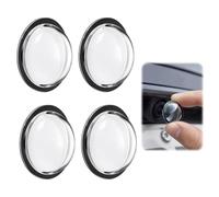 Lot de 4 Protections pour caméra de recul Dodge Charger SRT Hellcat Scat Pack 2015-2023 : Protections Transparentes pour Objectif de Vision arrière et Assistance à la Conduite avec Angles Morts.