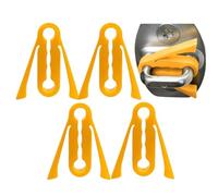 Lot de 4 protections pour le de porte de la voiture, silencieux adhésif insonorisant - 4 tampons de réduction du bruit pour portes de voiture, pour camions, berlines, véhicules, pick-ups SUV