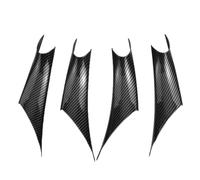 Lot De 4 Protections Pour Poignées De Porte Intérieures De Voiture Pour BMW Série 3 Et 4 F30 F32 F34 F35 F36 2012-2017 Garniture intérieure