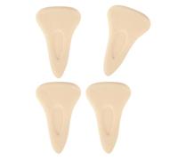 Lot de 4 protège-orteils sans couture pour le sport et la natation - Sans couture - Anti-cernes - Pour femme