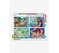 Lot de 4 puzzles progressifs 50 à 150 pièces Multi 4 Classiques Disney blanc TU