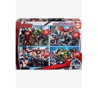Lot de 4 puzzles progressifs 50 à 150 pièces Multi 4 Marvel Avengers bunt TU