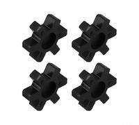 Lot de 4 raccords à mâchoires en caoutchouc L099/L100 compatibles avec les coupleurs à mâchoires Lovejoy et TB Woods L conçus pour une utilisation industrielle