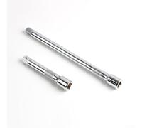 Lot de 4 rallonges de ouille pour ouille 1/4" - 50 mm/75 mm/100 mm/150 mm de long, acier au vanadium à dégagement rapide automatique