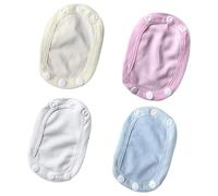 Lot de 4 rallonges de couches pour enfant - Avec fermeture sécurisée - Pour vêtements de bébé - Panneau d'extension
