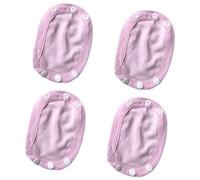 Lot de 4 rallonges de couches pour enfant - Avec fermeture sécurisée - Pour vêtements de bébé - Panneau d'extension