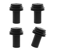 Lot de 4 rallonges de gouttière résistantes aux intempéries - Accessoires en silicone résistants aux intempéries - Installation facile - Utilisation quotidienne en liberté - Extension de gouttière