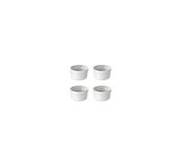 Lot de 4 ramequins - D 7 cm - Blanc
