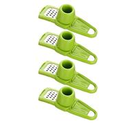 Lot de 4 râpes à ail pour la cuisine (vert)