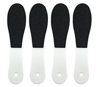 Lot de 4 râpes à pieds double face pour enlever les peaux mortes et les peaux mortes pour les pieds mouillés et secs
