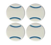 Lot de 4 Raquettes de Squash en Silicone Absorbant Les Chocs - Accessoires de Tennis pour père, Petit ami, Oncle, Voisin