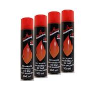 lot de 4 recharges briquet universel