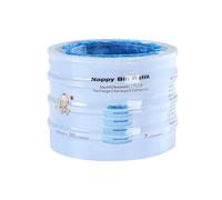 Lot de 4 recharges pour poubelle à couches - Anti-odeurs - Compatible avec Angelcare, non compatible avec Dress up & Dress up XL & Classic XL et tous les modèles Tommee Tippee