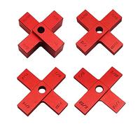 Lot de 4 règles de mesure de la hauteur crucifix pour machine à graver table électrique circulaire pour travail du bois