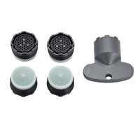 Lot de 4 régulateurs de jet Perlator M18,5 x 1 ~ 5,7 l/min - Économiseur d'eau - Avec clé