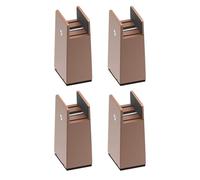 Lot de 4 rehausseurs de lit polyvalents de 5,1 cm pour canapé, table, chaise, bureau, lit