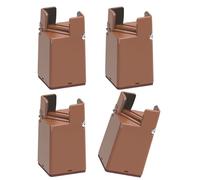 Lot de 4 rehausseurs de meubles robustes pour canapé, lit, lit, chaise, lit, table de lit, tapis antidérapant et résistant à l'usure