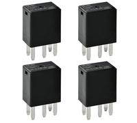 Lot de 4 relais d'usage automobile 301-1C-C-R1U01-12VDC 5 broches