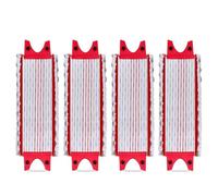 Lot de 4 Replacement Microfibre Pad pour Vileda EasyWring Ultramax/ 1-2 Spray Tampons de Microfibre pour Vileda Ultramax