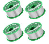 Lot de 4 résistances à souder 1,0 mm, sans plomb avec noyau de colophane, 20 g, convient pour la réparation de composants de soudage électroniques et électriques et pour le bricolage