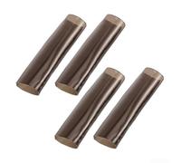 Lot de 4 ressorts de couverture de piscine en acier inoxydable avec protection pour l'hiver en maille de sécurité - Pièces de rechange robustes - Kit d'extension D-For Ring - Blanc (étui uniquement)