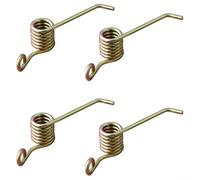 Lot de 4 ressorts de lame de rechange 330105 compatibles avec tondeuse à gazon de 40,6 cm pour soutenir l'entretien constant de la pelouse et la durée de vie de l'équipement