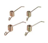 Lot de 4 ressorts de lame de tondeuse à gazon 330105 pour râteau électrique de 40,6 cm, kit de ressort à dents en acier robuste, pièces de rechange pour désherbeur, accessoires de jardin
