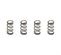 Lot de 4 ressorts de siège pour KastKing Kestrel pour Elite Valiant pour moulinets Eagle II Baitcasting, métal léger, argenté, 2 ou 4 pièces
