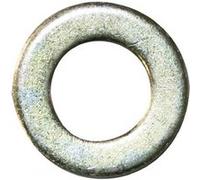 Lot de 4 rondelles acier zingué, H.2 x L.25 x P.25 mm