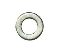 Lot de 4 rondelles acier zingué, H.3 x L.30 x P.30 mm