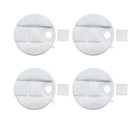 Lot de 4 ronds de rechange pour fontaine pour animaux de compagnie - Optimise la consommation d'eau potable de votre animal de compagnie