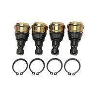 Lot de 4 rotules d'extrémité de biellette de direction robustes en acier chromé 4130 de rechange pour Crew 800 2010 2014 570 800 900 Sportsman 850 XP 1000 avec joints