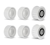 Lot de 4 roues de guidage avec 2 poulies de rechange 3884997-R6 compatibles avec Maytronics Dolphin, Nautilus CC Plus, M200/M400/M500 &Dx3/Dx4/Dx6 Premier Accessoires de nettoyage de piscine