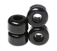Lot de 4 roues de skateboard Longboard 54 mm x 36 mm 82 A Roue Stunt Skateboards Downspeed PU Noir