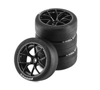Lot de 4 roues de voiture RC 1/10 12 mm moyeu hexagonal pour Tamiya TT01 TT02 HPS HPI RC voiture