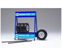 LOT DE 4 ROUES POUR 1:18 MINILITE