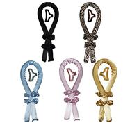 Lot de 4 rouleaux à cheveux sans chaleur pour protéger les cheveux confortables et confortables pour filles paresseuses - Bandeau doux - Rouleau à boucler - Ruban chouchous - Éponge glissante - Outils