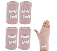 Lot De 4 Rouleaux De Bandage Medical, Bandage Elastique, Pansement Compressif, Bande Elastique Medical Avec Clip En Métal, Sangle De Retenue D'entraînement Sportif Pour Genoux, Chevilles, Poignets