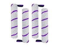 Lot De 4 Rouleaux De Brosse En Microfibre De Rechange, Compatibles Avec Narwal, S20 Pro. Remplacez Le Support De Brosse À Rouleau